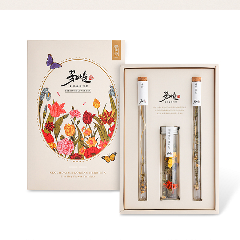 강원더몰,[라이브특가]캐모마일블랜딩&스틱꽃차세트